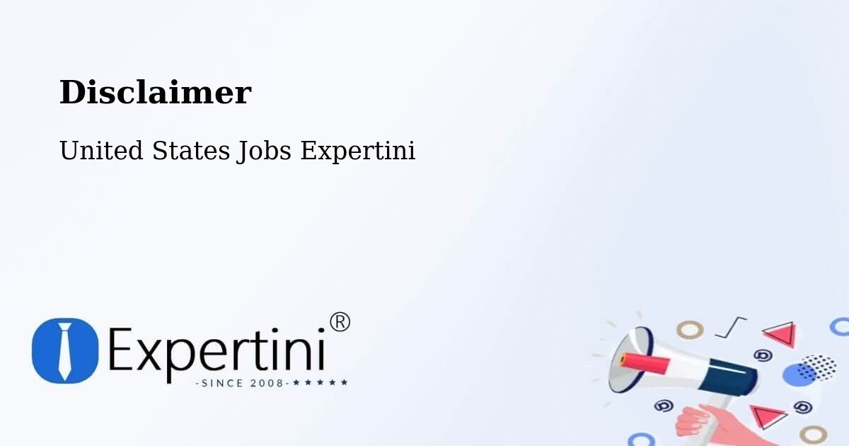 Disclaimer – Centerville - United States Jobs Expertini